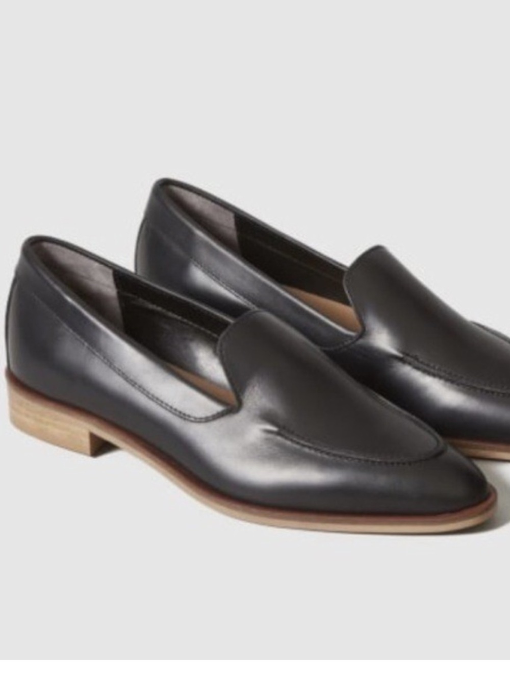 Everlane The Modern Classic Black Leather Loafers - Picture 9 of 9